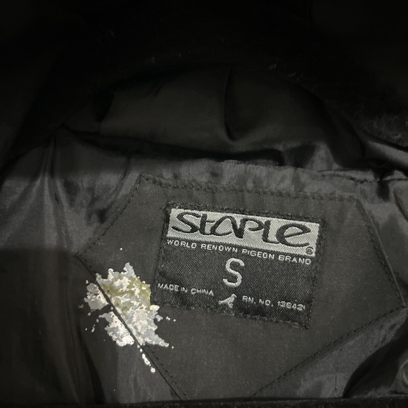 Authentic Staple Camo Cold Weather Jacket Men's Small GUC - Picture 9 of 10